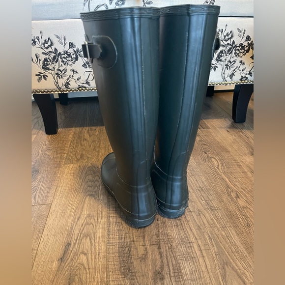Hunter green 💚 tall original Hunter rain boots - Picture 8 of 9